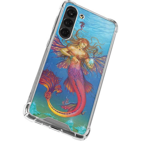 Mermaid Water Fairy by Ed Beard Jr Galaxy S24 FE Clear Case